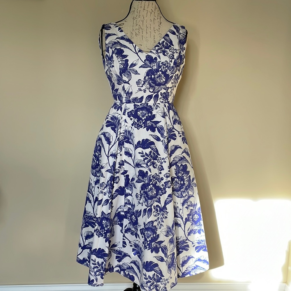 Adrianna Papell Floral Dress